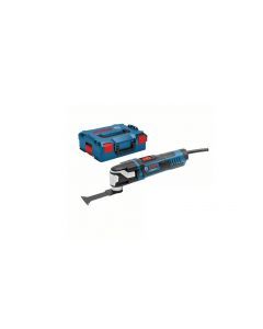 Bosch Blauw GOP 55-36 550W Starlock Multitool in L-Boxx + 4-delige accessoireset 0601231104